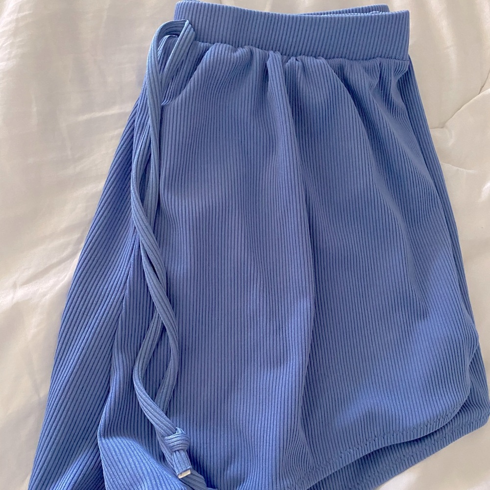 Cute Blue Zaful Athletic Shorts!